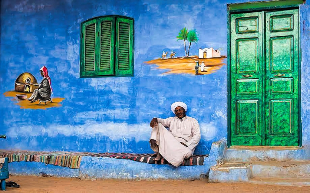 Nubian houses